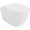 Mexen Rico miska wc s tvrdým sedadlom s pomalým zatváraním, biela lesklá - 30478000