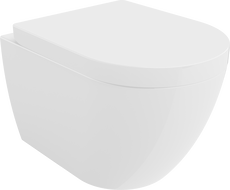 Mexen Lena WC misa Rimless s pomaly padajúcim sedátkom tvrdá, biela - 30298000