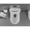 Mexen Lena WC miska Rimless s pomaly sa sklopiace tvrdé sedátko, biela lesklá - 30298000