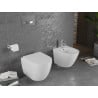 Mexen Lena WC miska Rimless s pomaly sa sklopiace tvrdé sedátko, biela lesklá - 30298000