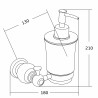 Mexen Estela dávkovač na mydlo, chróm - 7011540-00