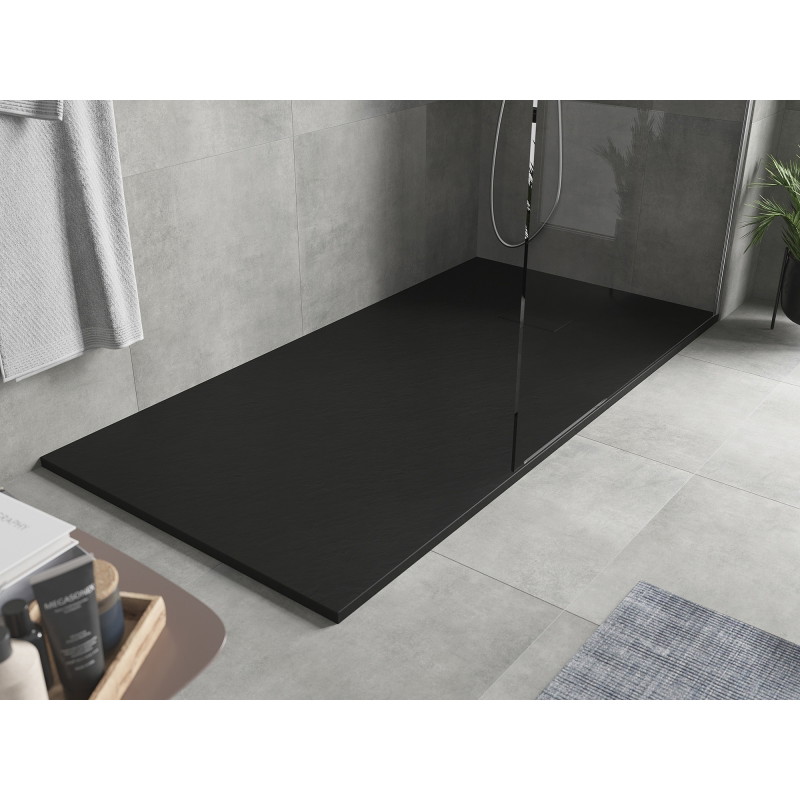 Mexen Hugo obdĺžnikový sprchový kút SMC 170 x 90 cm, čierny - 42709017