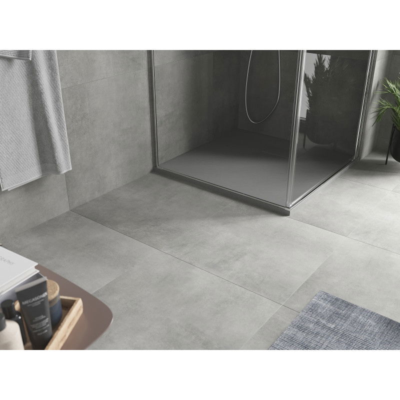 Mexen Hugo sprchová vanička štvorcová SMC 90 x 90 cm, sivá - 42619090