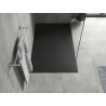 Mexen Hugo obdĺžnikový sprchovací kút SMC 150 x 80 cm, čierny - 42708015