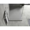 Mexen Hugo obdĺžnikový sprchový kút SMC 140 x 90 cm, sivý - 42619014