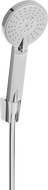Mexen R-40 bodový sprchový set, chróm - 785405052-00
