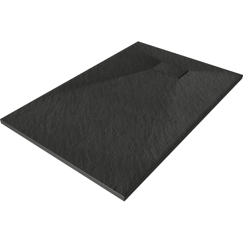 Mexen Hugo obdĺžnikový sprchový kút SMC 100 x 90 cm, čierny - 42709010