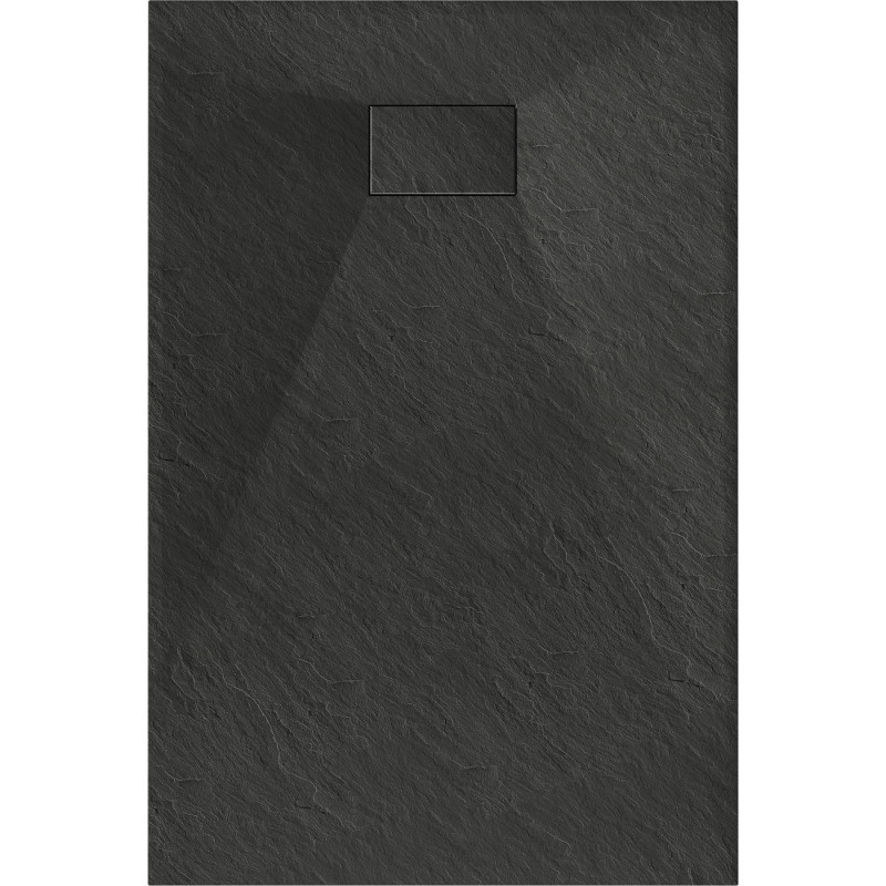 Mexen Hugo obdĺžniková sprchová vanička SMC 100 x 90 cm, čierna - 42709010