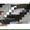 Mexen Ares kúpeľňový radiátor 500 x 400 mm, 179 W, čierny - W102-0500-400-00-70