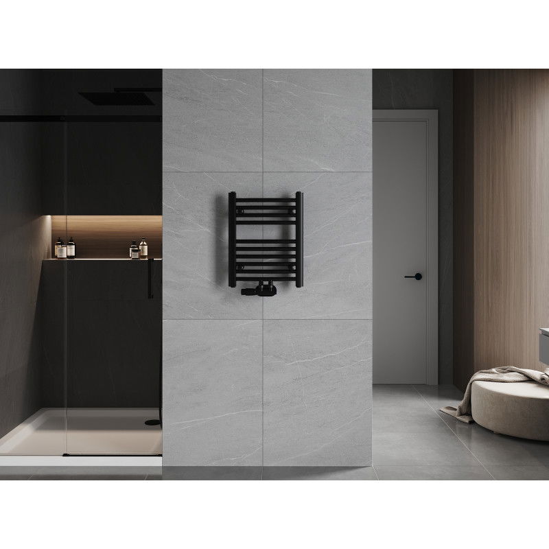 Mexen Ares kúpeľňový radiátor 500 x 400 mm, 179 W, čierny - W102-0500-400-00-70