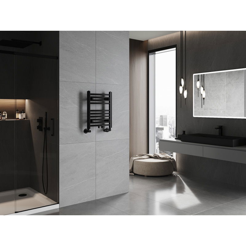 Mexen Ares kúpeľňový radiátor 500 x 400 mm, 179 W, čierny - W102-0500-400-00-70