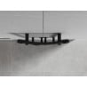 Mexen Ares kúpeľňový radiátor 700 x 400 mm, 240 W, Čierna - W102-0700-400-00-70