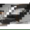 Mexen Ares kúpeľňový radiátor 700 x 500 mm, 286 W, Čierna - W102-0700-500-00-70