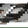 Mexen Ares kúpeľňový radiátor 700 x 500 mm, 286 W, Čierna - W102-0700-500-00-70