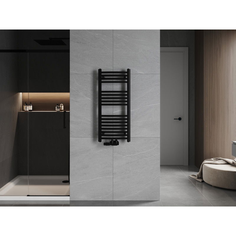 Mexen Ares kúpeľňový radiátor 900 x 400 mm, 312 W, čierny - W102-0900-400-00-70