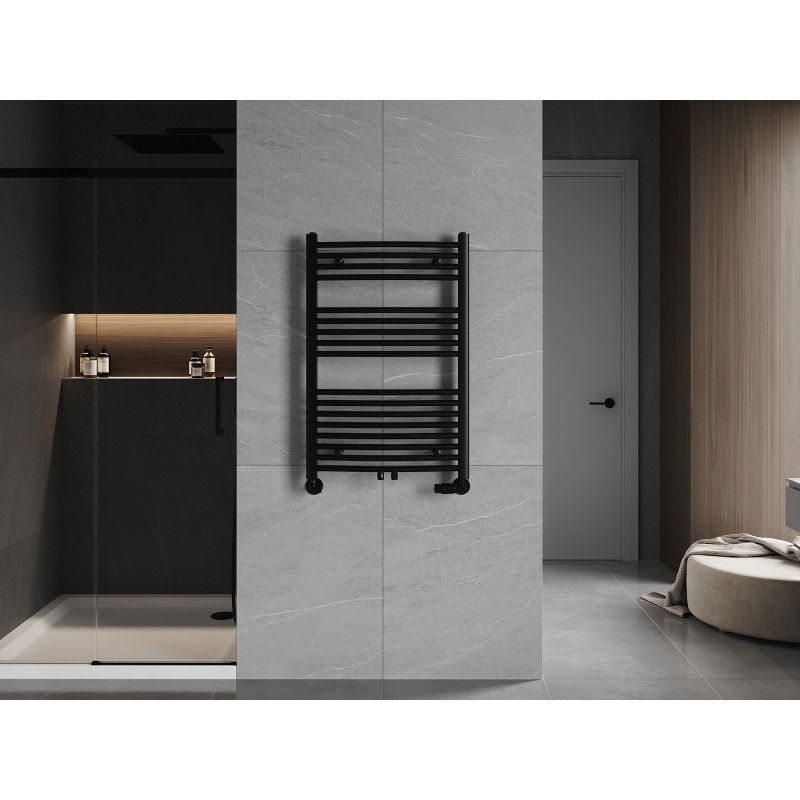 Mexen Ares kúpeľňový radiátor 900 x 600 mm, 433 W, čierny - W102-0900-600-00-70