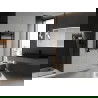 Mexen Ares kúpeľňový radiátor 900 x 600 mm, 433 W, Čierna - W102-0900-600-00-70