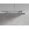 Mexen Ares kúpeľňový radiátor 1200 x 500 mm, 420 W, chróm - W102-1200-500-00-01