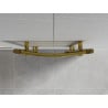 Mexen Ares kúpeľňový radiátor 1200 x 500 mm, 420 W, zlatý - W102-1200-500-00-50
