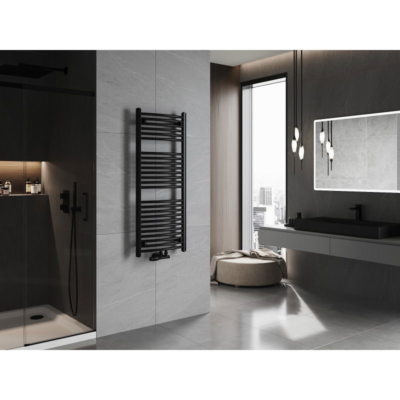 Mexen Ares kúpeľňový radiátor 1200 x 500 mm, 531 W, čierny - W102-1200-500-00-70