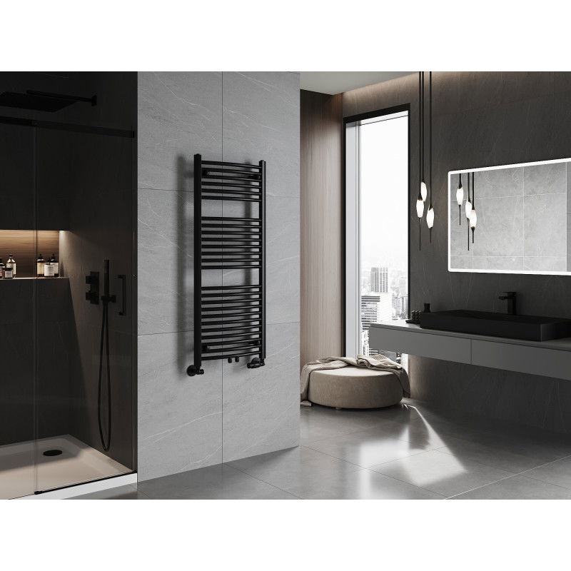 Mexen Ares kúpeľňový radiátor 1200 x 500 mm, 531 W, čierny - W102-1200-500-00-70