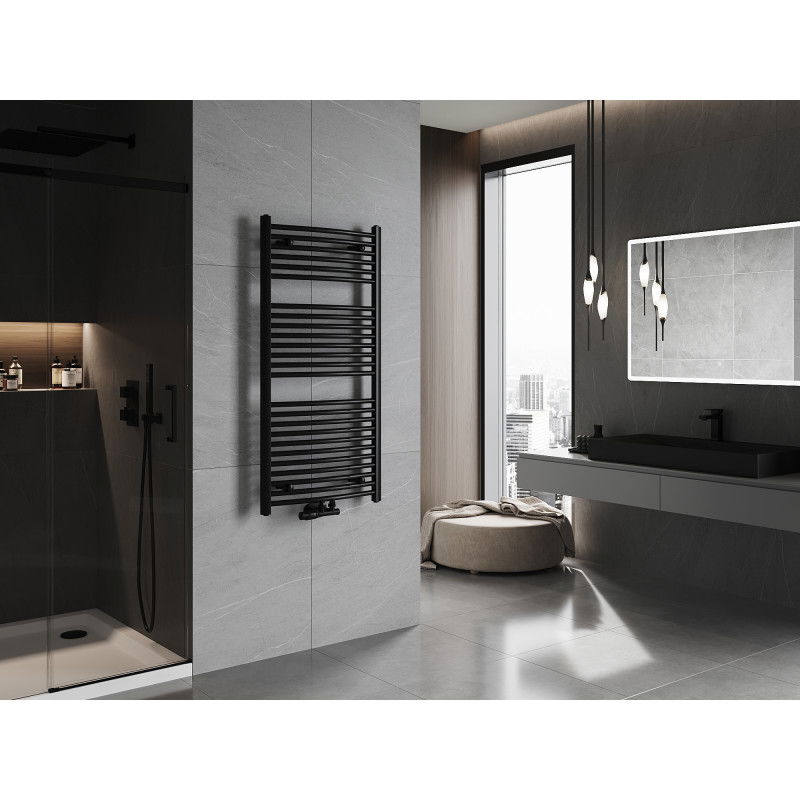 Mexen Ares kúpeľňový radiátor 1200 x 600 mm, 620 W, čierny - W102-1200-600-00-70