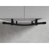 Mexen Ares kúpeľňový radiátor 1200 x 600 mm, 620 W, čierny - W102-1200-600-00-70