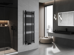 Mexen Ares kúpeľňový radiátor 1500 x 500 mm, 630 W, čierny - W102-1500-500-00-70