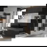 Mexen Ares kúpeľňový radiátor 1500 x 500 mm, 630 W, Čierna - W102-1500-500-00-70