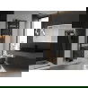 Mexen Ares kúpeľňový radiátor 1800 x 500 mm, 820 W, čierny - W102-1800-500-00-70