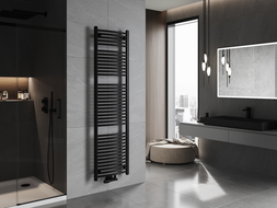 Mexen Ares kúpeľňový radiátor 1800 x 500 mm, 820 W, čierny - W102-1800-500-00-70