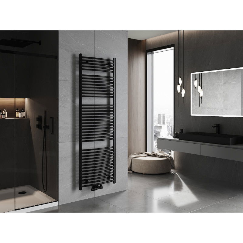 Mexen Ares kúpeľňový radiátor 1800 x 600 mm, 958 W, čierny - W102-1800-600-00-70