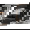 Mexen Ares kúpeľňový radiátor 1800 x 600 mm, 958 W, čierny - W102-1800-600-00-70