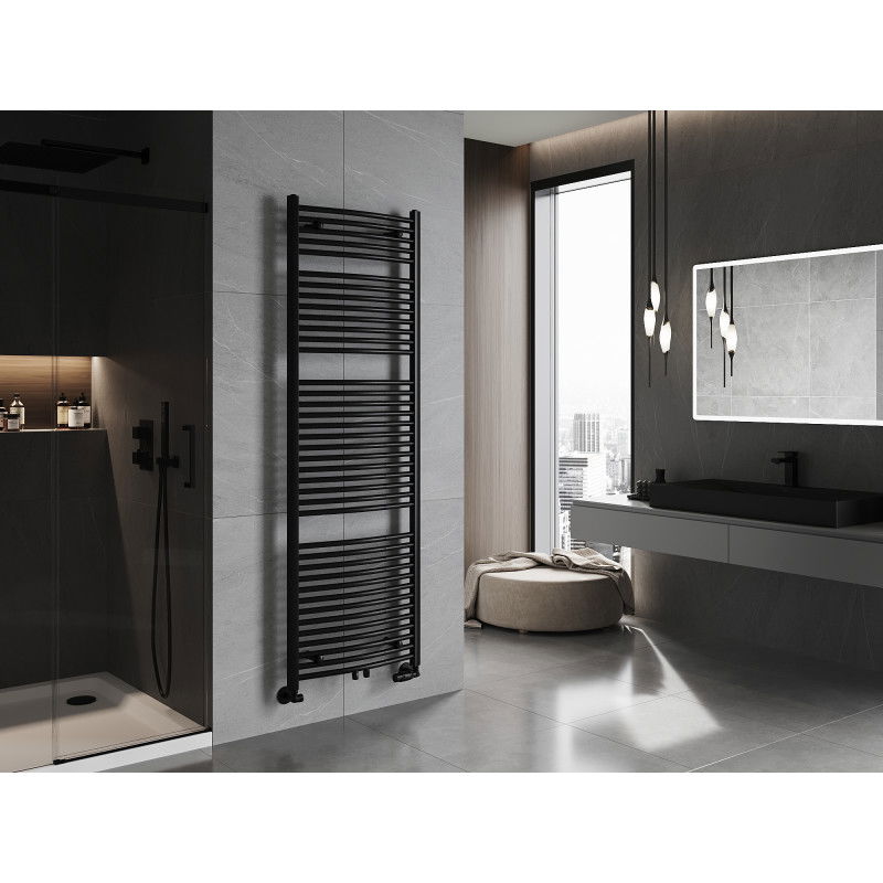 Mexen Ares kúpeľňový radiátor 1800 x 600 mm, 958 W, čierny - W102-1800-600-00-70