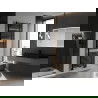 Mexen Ares kúpeľňový radiátor 1800 x 600 mm, 958 W, čierny - W102-1800-600-00-70