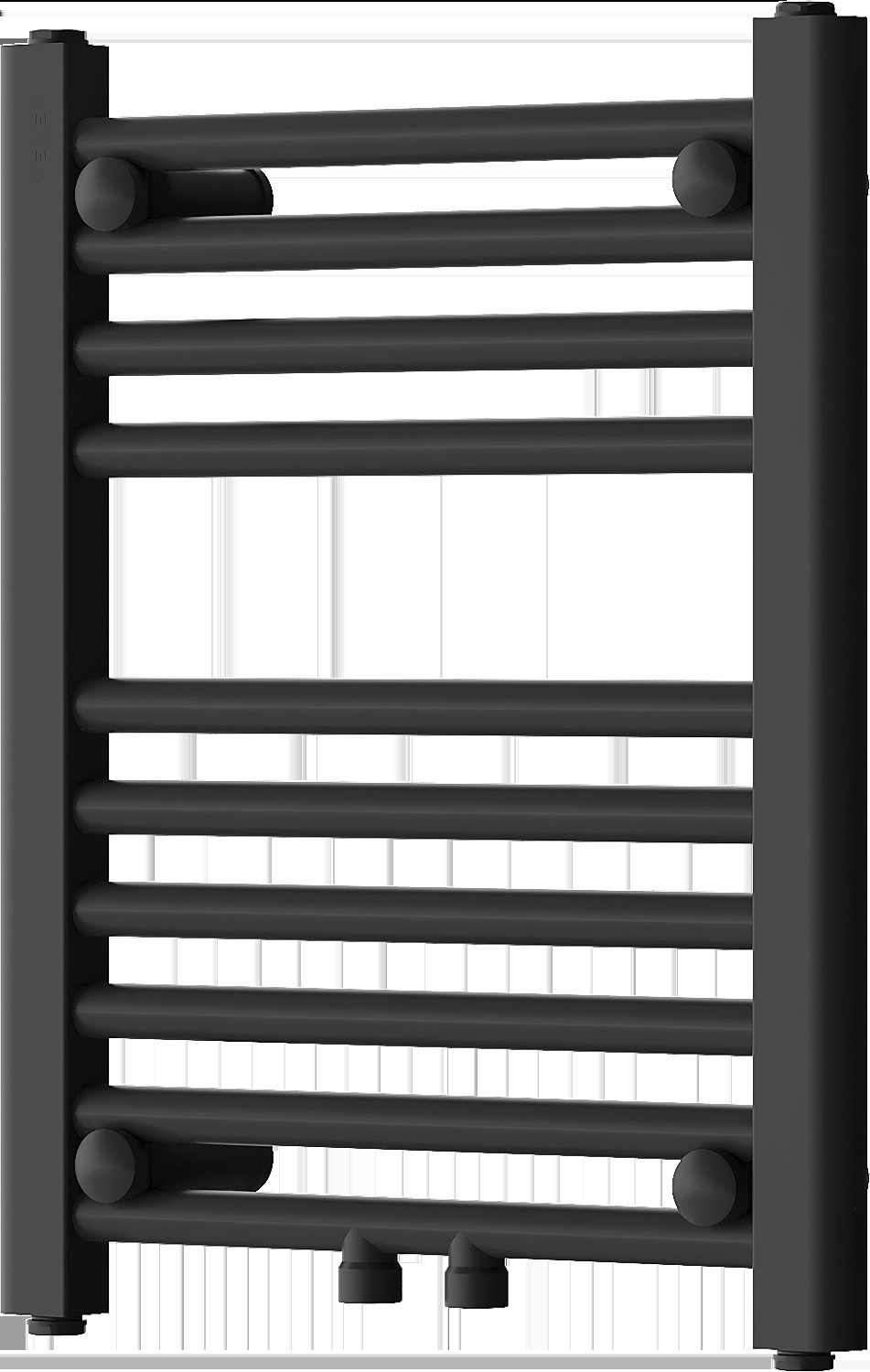 Mexen Mars kúpeľňový radiátor 500 x 400 mm, 178 W, Čierna - W110-0500-400-00-70