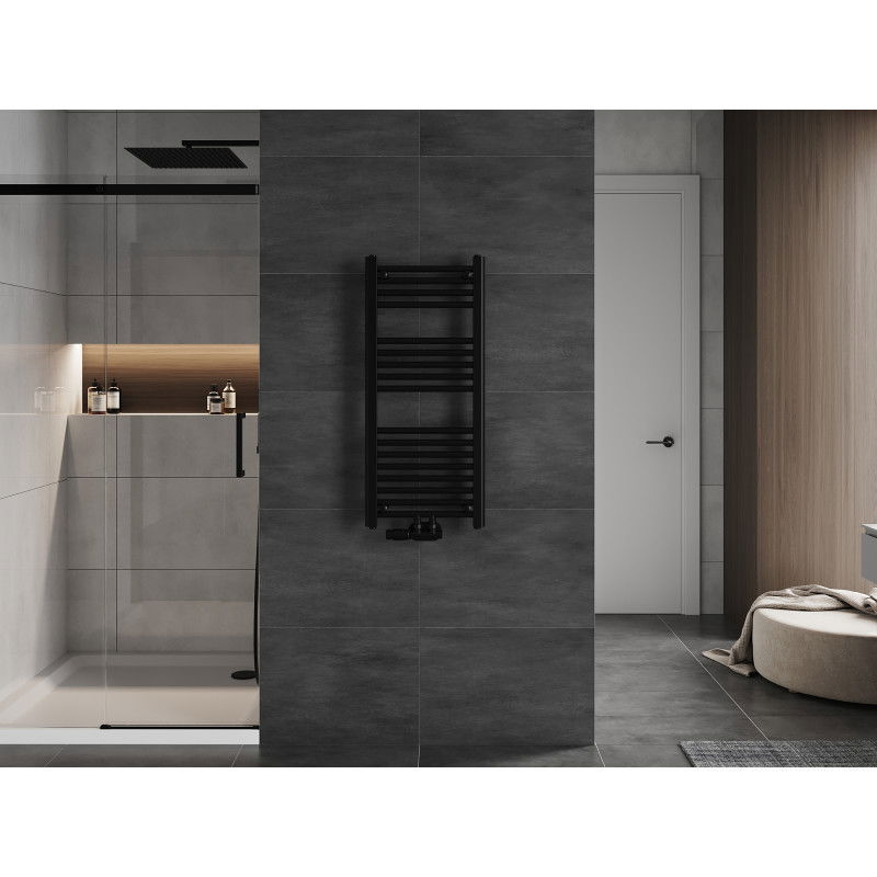 Mexen Mars kúpeľňový radiátor 900 x 400 mm, 309 W, čierny - W110-0900-400-00-70