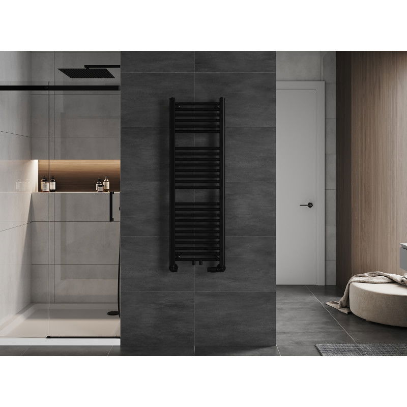 Mexen Mars kúpeľňový radiátor 1200 x 400 mm, 439 W, čierny - W110-1200-400-00-70