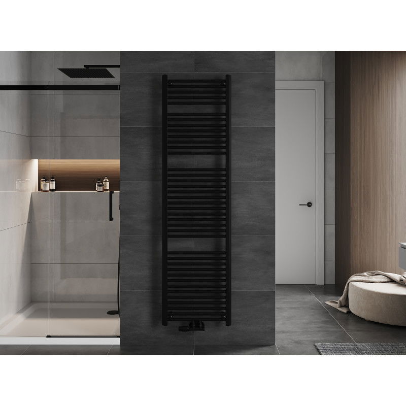 Mexen Mars kúpeľňový radiátor 1800 x 500 mm, 814 W, čierny - W110-1800-500-00-70