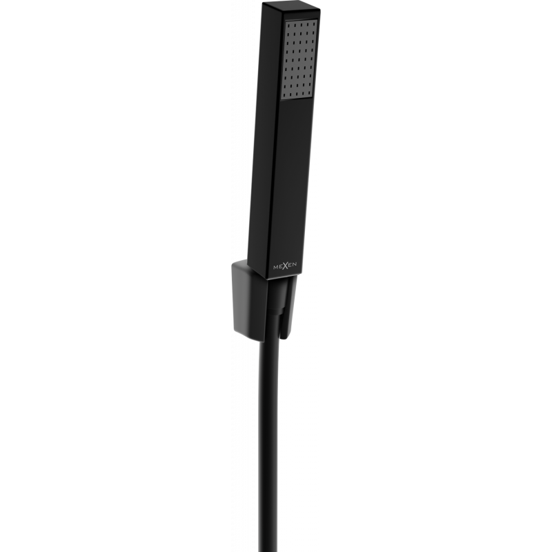 Mexen R-77 bodový sprchový set, čierny - 785775052-70
