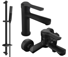 Mexen Sabre DB72 kúpeľňová súprava, čierna - 72103DB72-70