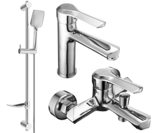 Mexen Sabre DF62 sada pre vaňu, chróm - 72103DF62-00