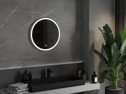 Mexen Gobi kúpeľňové zrkadlo s podsvietením 60 x 60 cm, LED 6000K, ochrana proti zahmleniu - 9801-060-060-611-00