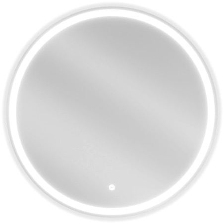 Mexen Gobi podsvietené kúpeľňové zrkadlo, okrúhle 70 cm, LED 6000K, proti zahmlievaniu - 9801-070-070-611-00