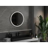 Mexen Gobi podsvietené kúpeľňové zrkadlo, okrúhle 70 cm, LED 6000K, proti zahmlievaniu - 9801-070-070-611-00