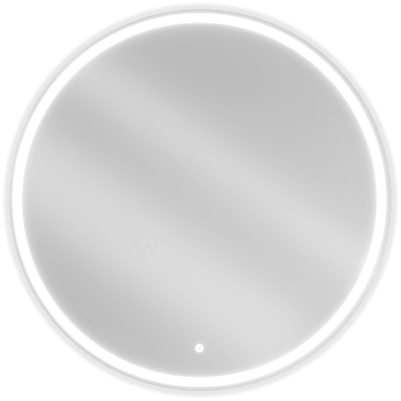 Mexen Gobi osvetlené kúpeľňové zrkadlo, okrúhle 90 cm, LED 6000K, proti zahmlievaniu - 9801-090-090-611-00