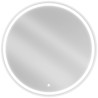 Mexen Gobi podsvietené kúpeľňové zrkadlo, okrúhle 90 cm, LED 6000K, protirosiace - 9801-090-090-611-00
