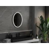 Mexen Elz podsvietené kúpeľňové zrkadlo 50 x 70 cm, LED 6000K, antifog - 9802-050-070-611-00
