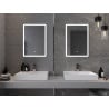 Mexen Navia zrkadlo kúpeľňové podsvietené 50 x 70 cm, LED 6000K, proti zahmlievaniu - 9803-050-070-611-00