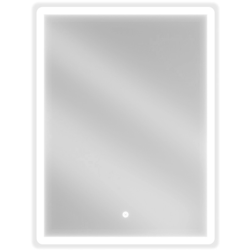Mexen Navia osvetlené kúpeľňové zrkadlo 60 x 80 cm, LED 6000K, proti pareniu - 9803-060-080-611-00